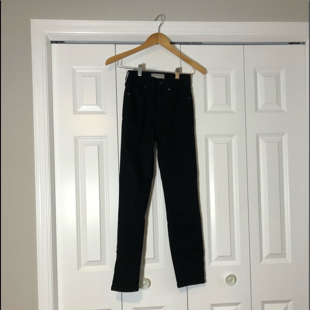Everlane Black Straight Leg Jeans Size 25